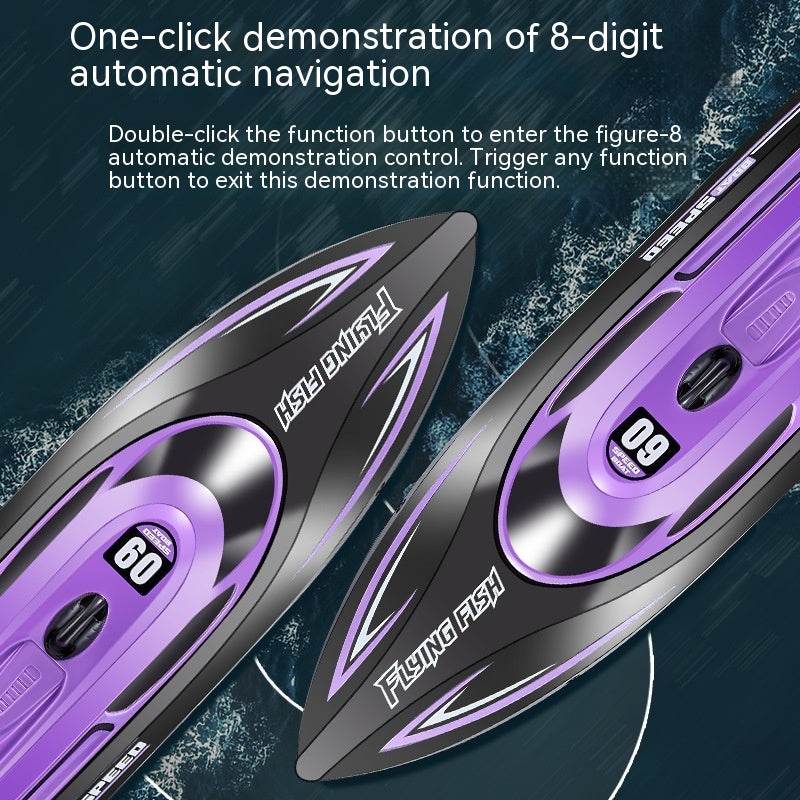 Outdoor Toy Boat High-speed Speedboat - Mubimart