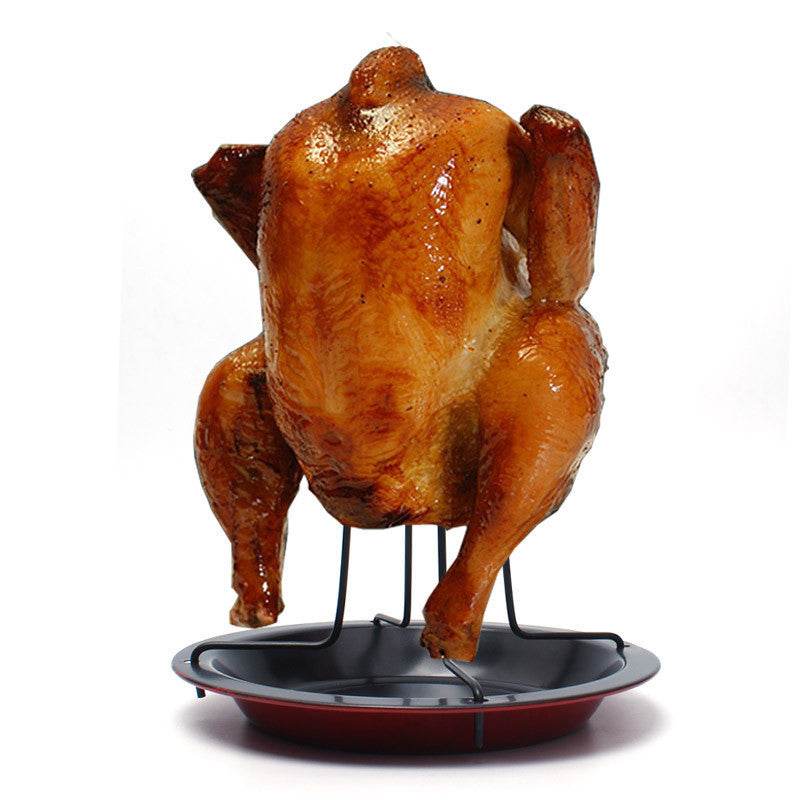 Outdoor camping thickened barbecue chicken grill - Mubimart