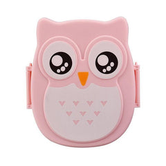 Owl Shape Kids Lunch Box Microwave Safe - Mubimart -  