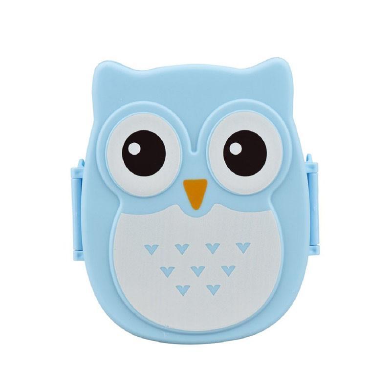 Owl Shape Kids Lunch Box Microwave Safe - Mubimart -  