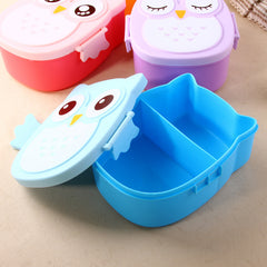 Owl Shape Kids Lunch Box Microwave Safe - Mubimart - Kids lunch box 