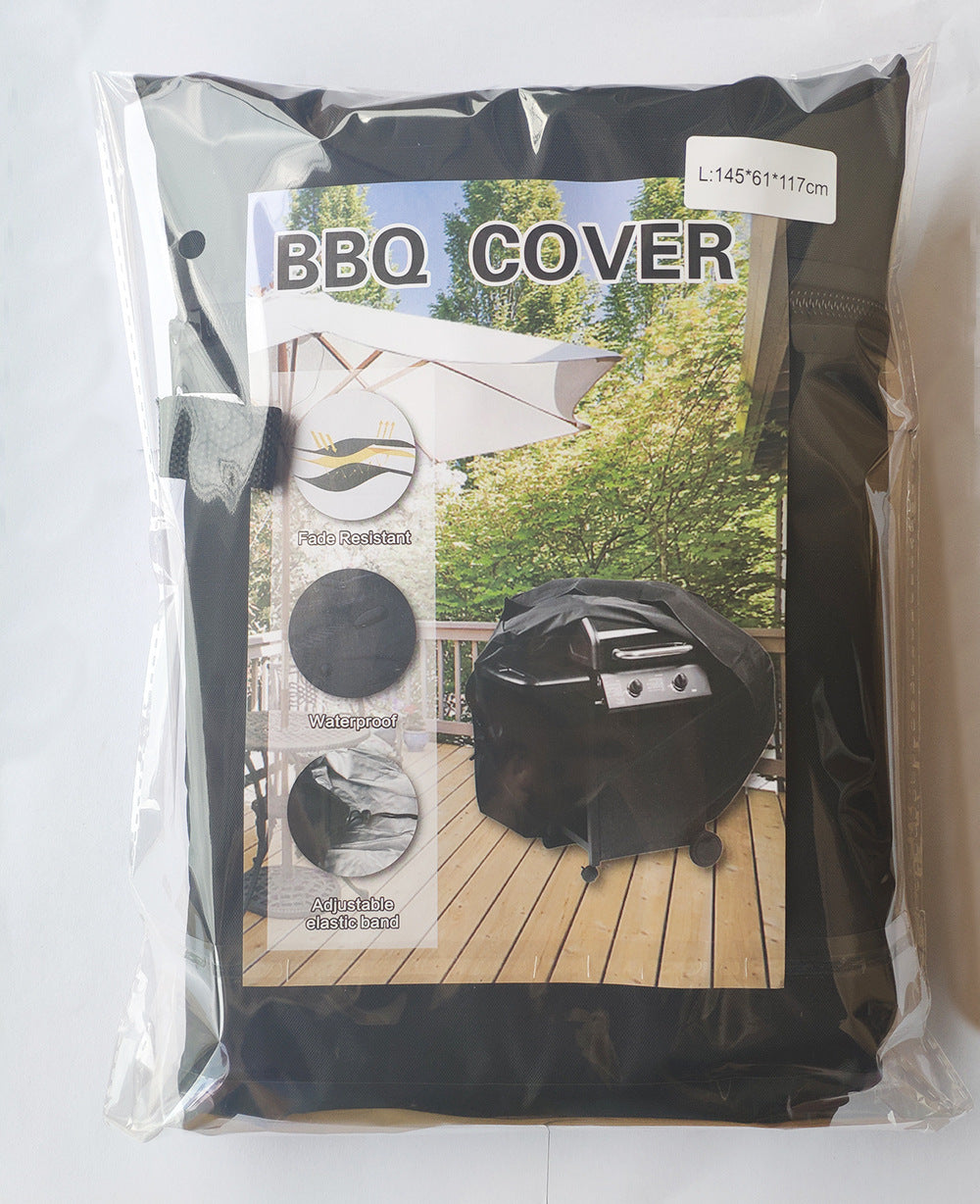 Oxford Cloth Barbecue Stove Dust Cover Grill Cover BBQ Cover Waterproof Outdoor Grill Cover - Mubimart -  