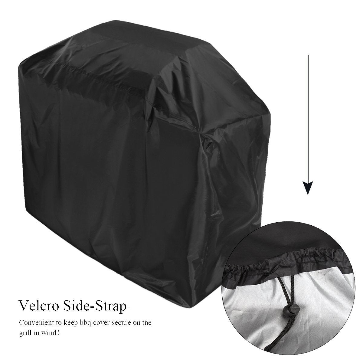 Oxford Cloth Barbecue Stove Dust Cover Grill Cover BBQ Cover Waterproof Outdoor Grill Cover - Mubimart -  