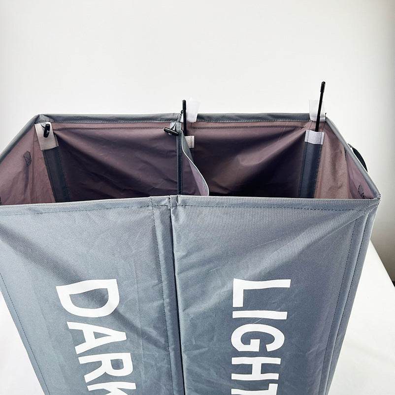 Oxford Fabric Dirty Storage Basket - Mubimart