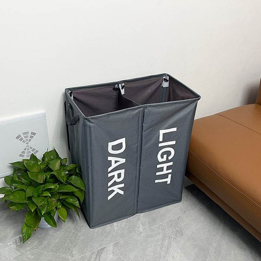 Oxford Fabric Dirty Storage Basket - Mubimart