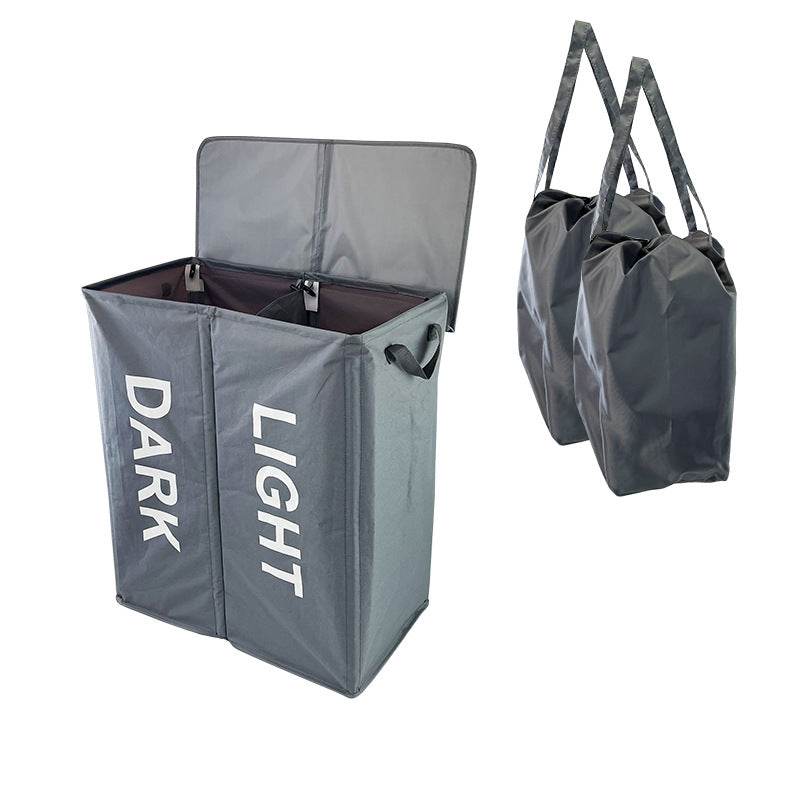 Oxford Fabric Dirty Storage Basket - Mubimart
