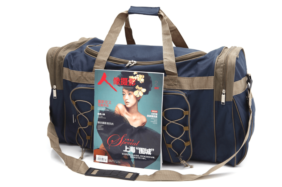 Oxford cloth shoulder bag moving bag luggage bag travel bag - Mubimart