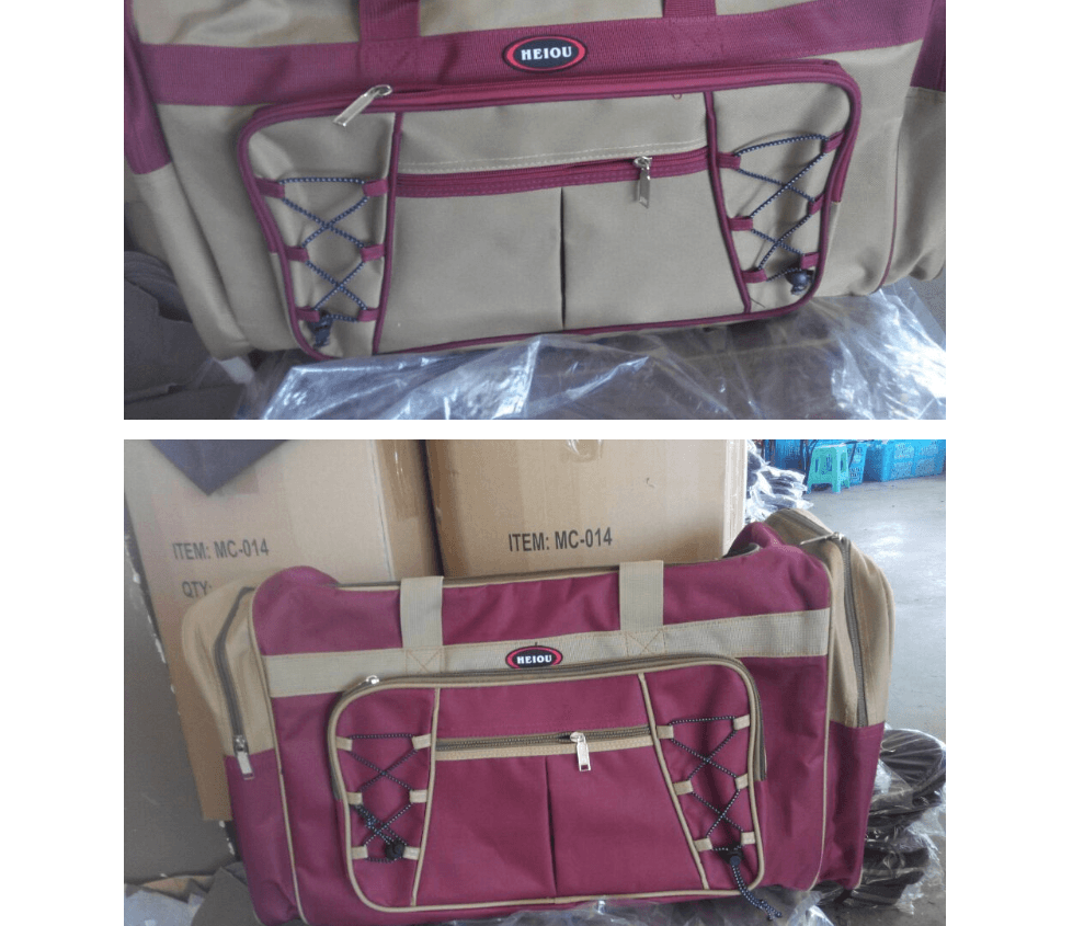Oxford cloth shoulder bag moving bag luggage bag travel bag - Mubimart
