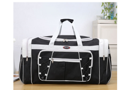 Oxford cloth shoulder bag moving bag luggage bag travel bag - Mubimart - Luggage bag 