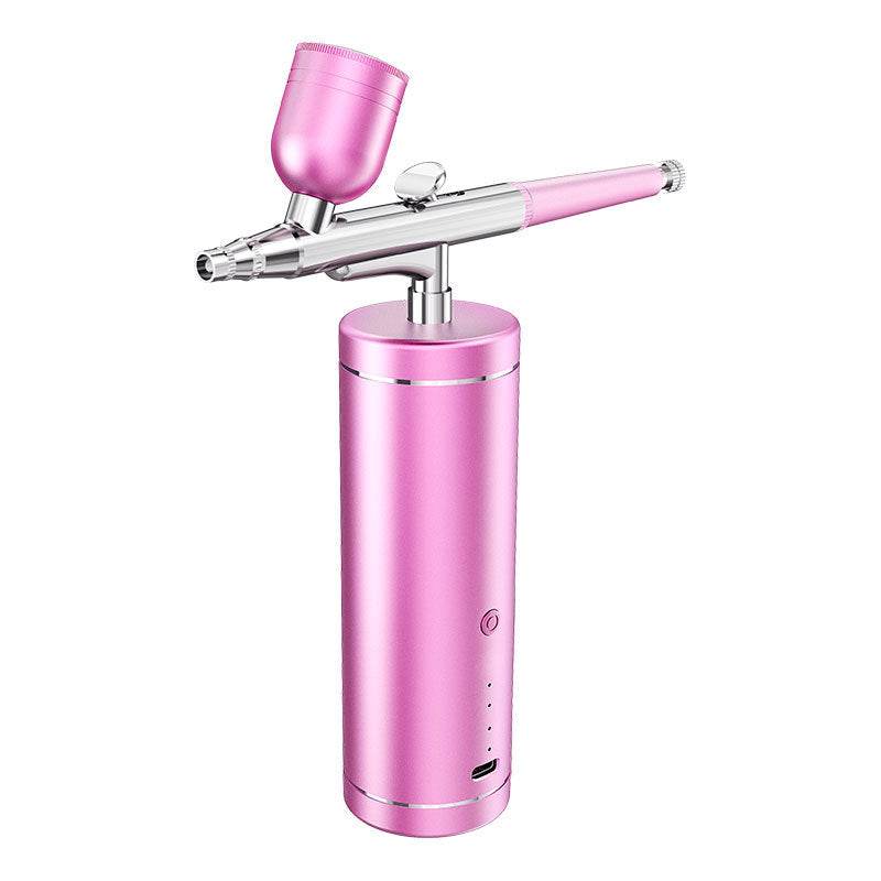 Oxygen Injection Skin Spray High Pressure Nano Mist Sprayer Facial Cleansing Moisturizing Beauty - Mubimart