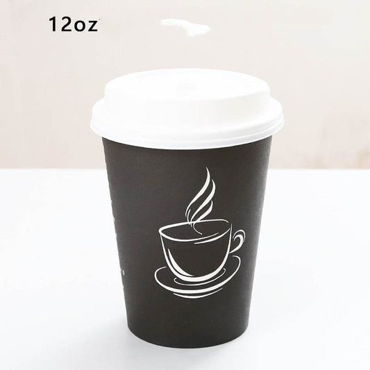 Oz Disposable Thickened Paper Cup Of Coffee - Mubimart