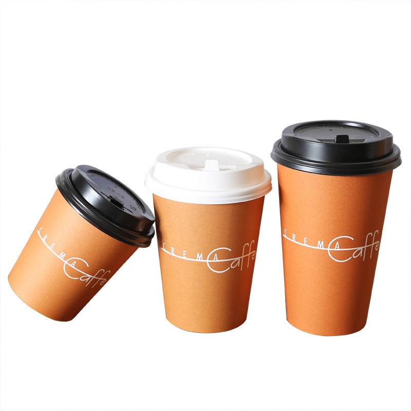 Oz Disposable Thickened Paper Cup Of Coffee - Mubimart