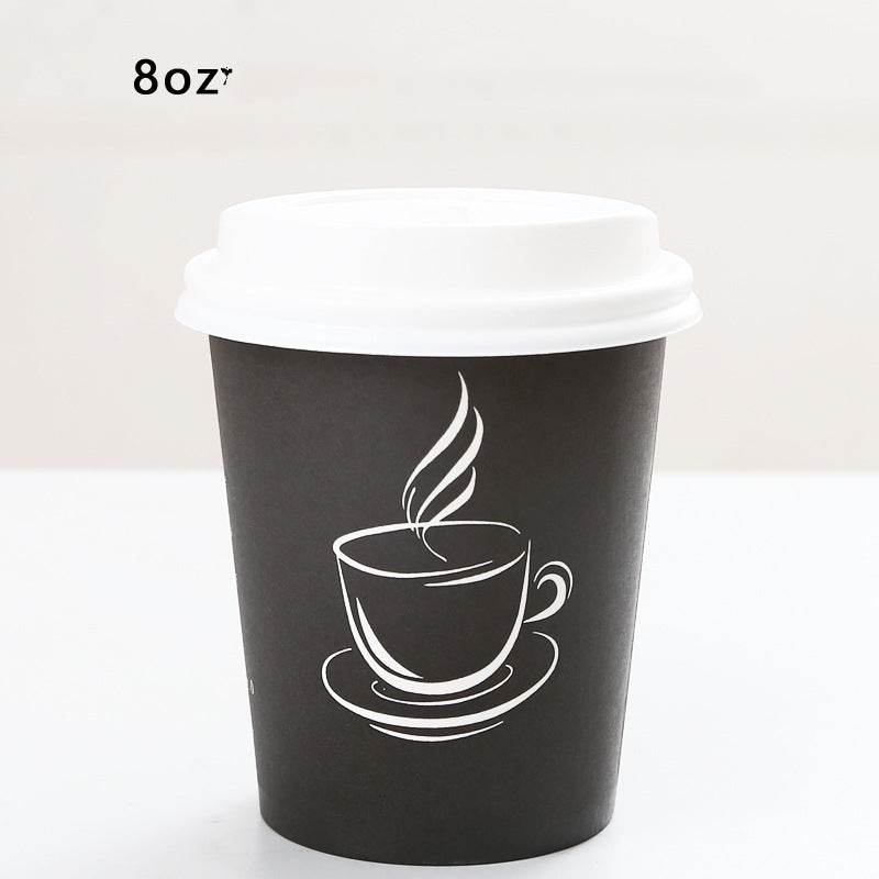 Oz Disposable Thickened Paper Cup Of Coffee - Mubimart