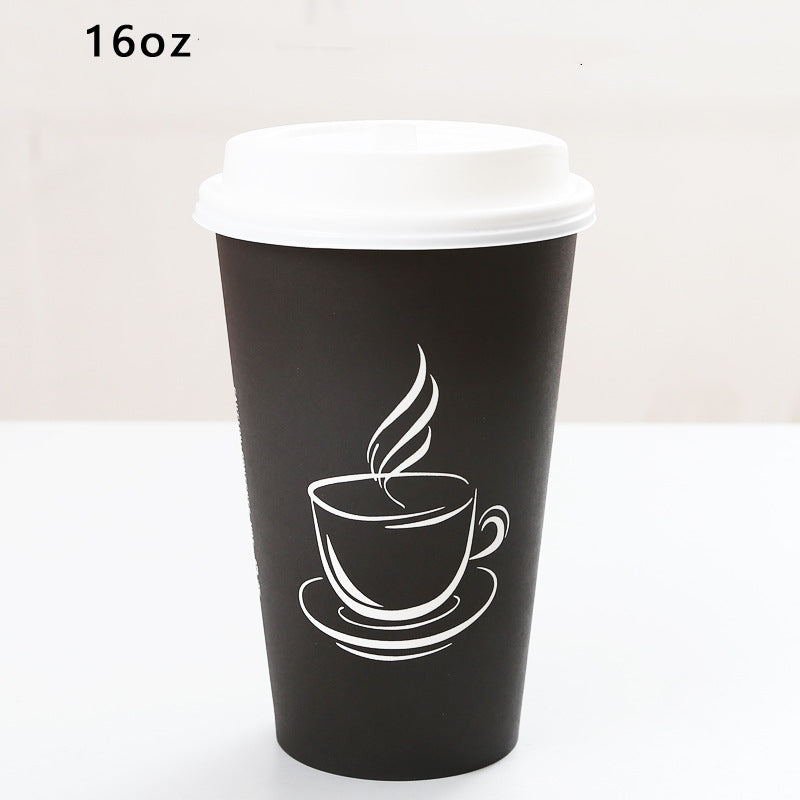 Oz Disposable Thickened Paper Cup Of Coffee - Mubimart -  