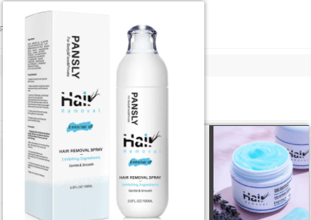 PANSLY Hair Removal 100ml Gentle Spray Body Care Cream For Underarms And Legs - Mubimart