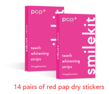 PAP Teeth Whitening Strips 7 Pairs - Mubimart