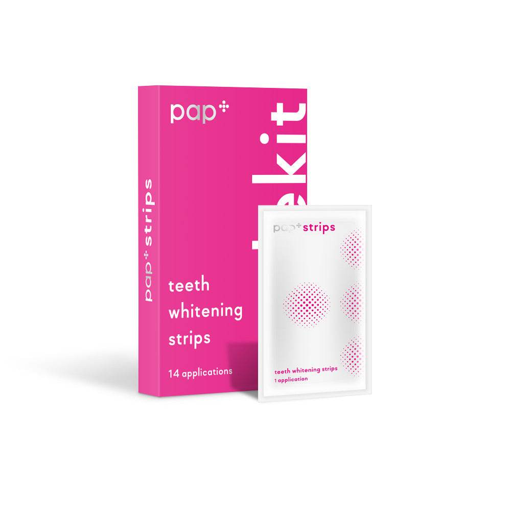 PAP Teeth Whitening Strips 7 Pairs - Mubimart