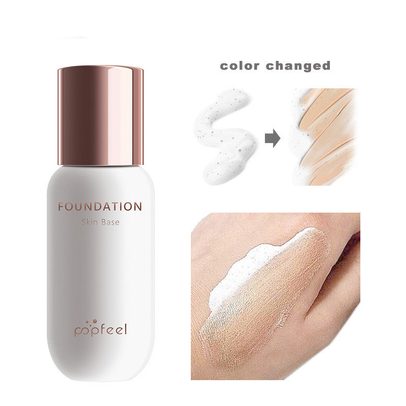 POPFEEL warm skin foundation - Mubimart - Foundation 