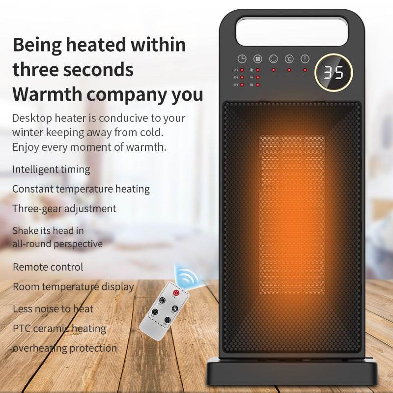 PTC Heater Remote Control Touch Screen - Mubimart