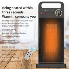 PTC Heater Remote Control Touch Screen - Mubimart - Tower heaters 