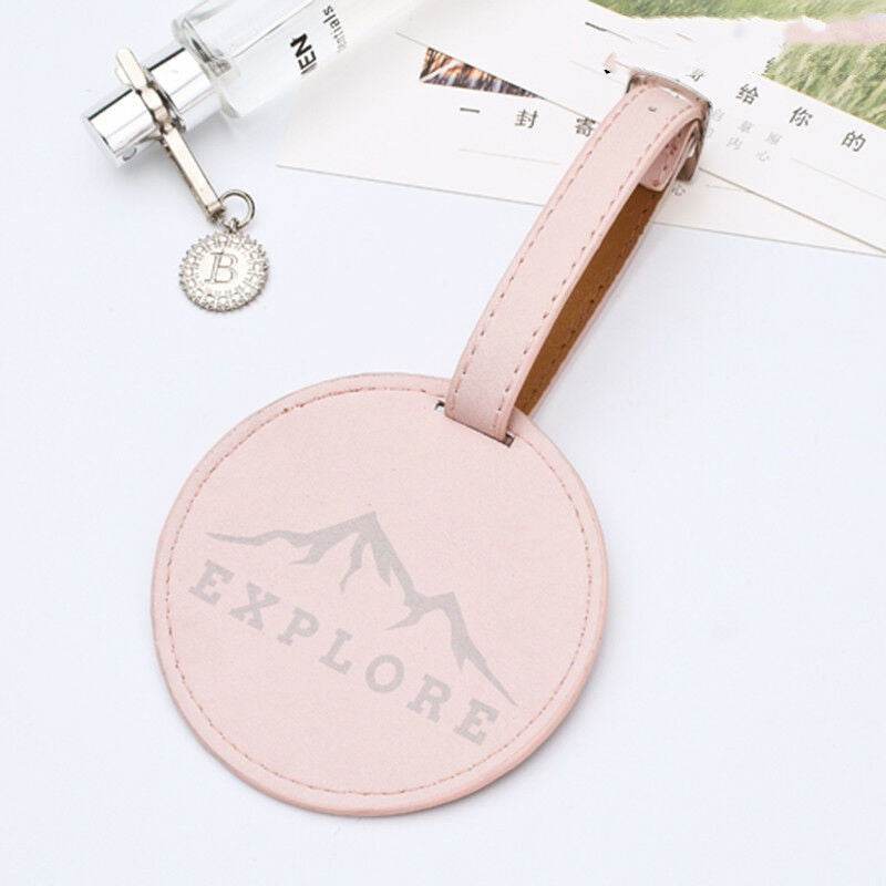 PU printed luggage tag - Mubimart