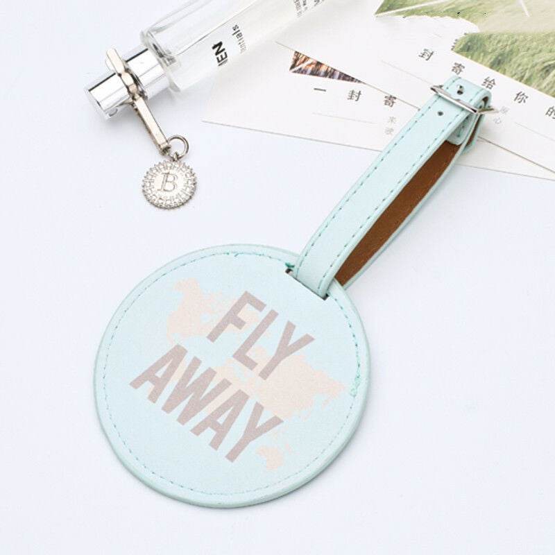 PU printed luggage tag - Mubimart
