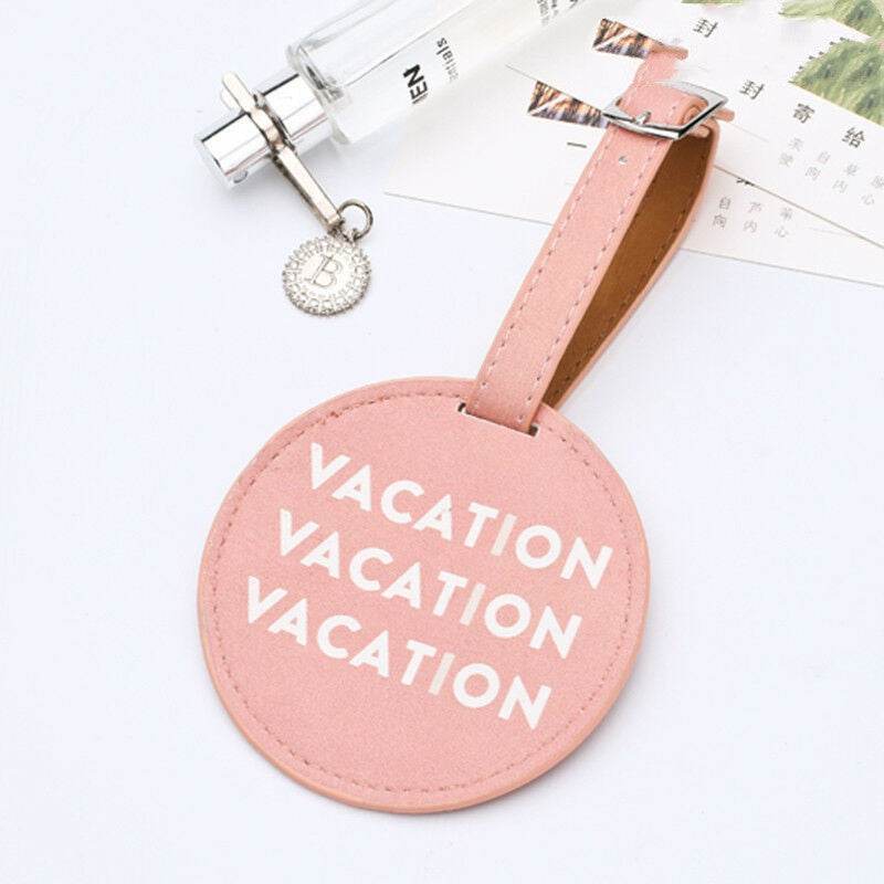 PU printed luggage tag - Mubimart
