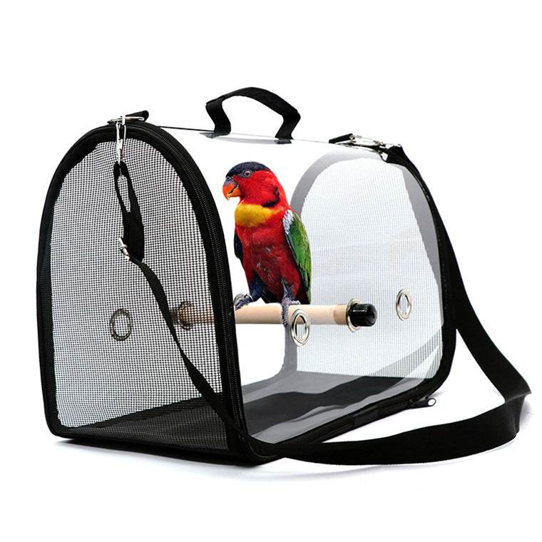 PVC Transparent Bird Cage - Mubimart