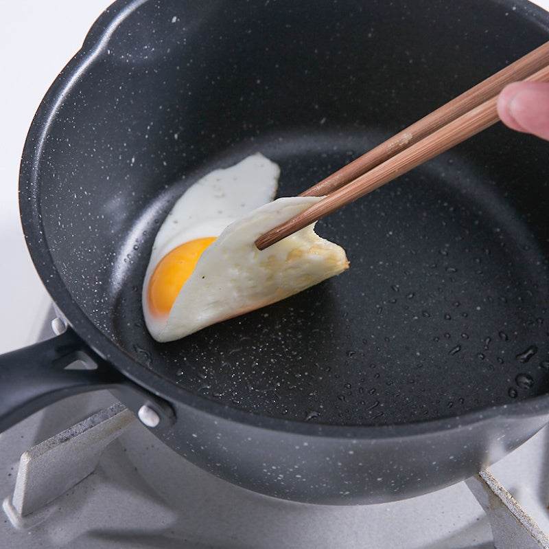 Pan small frying pan deep type home wok nougat pot non-stick pan - Mubimart