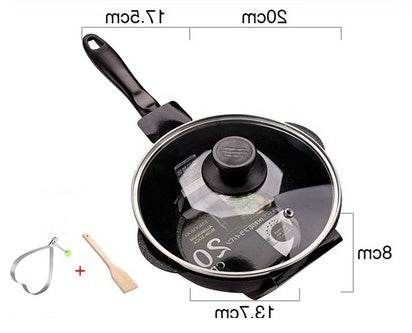 Pan small frying pan deep type home wok nougat pot non-stick pan - Mubimart