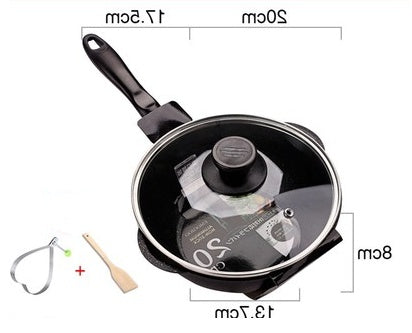 Pan small frying pan deep type home wok nougat pot non-stick pan - Mubimart -  