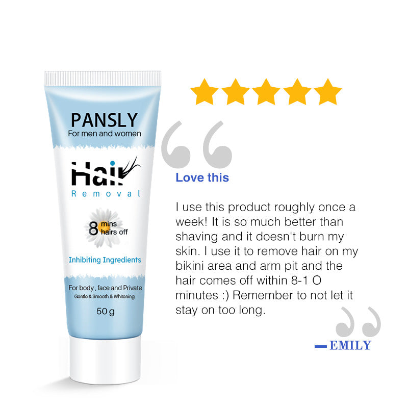 Pansly Hair Removal Cream 50g leg Hair Armpit Hair Lip Hair - Mubimart -  