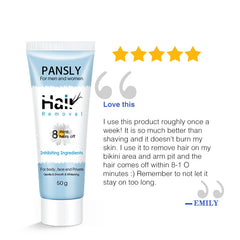 Pansly Hair Removal Cream 50g leg Hair Armpit Hair Lip Hair - Mubimart -  