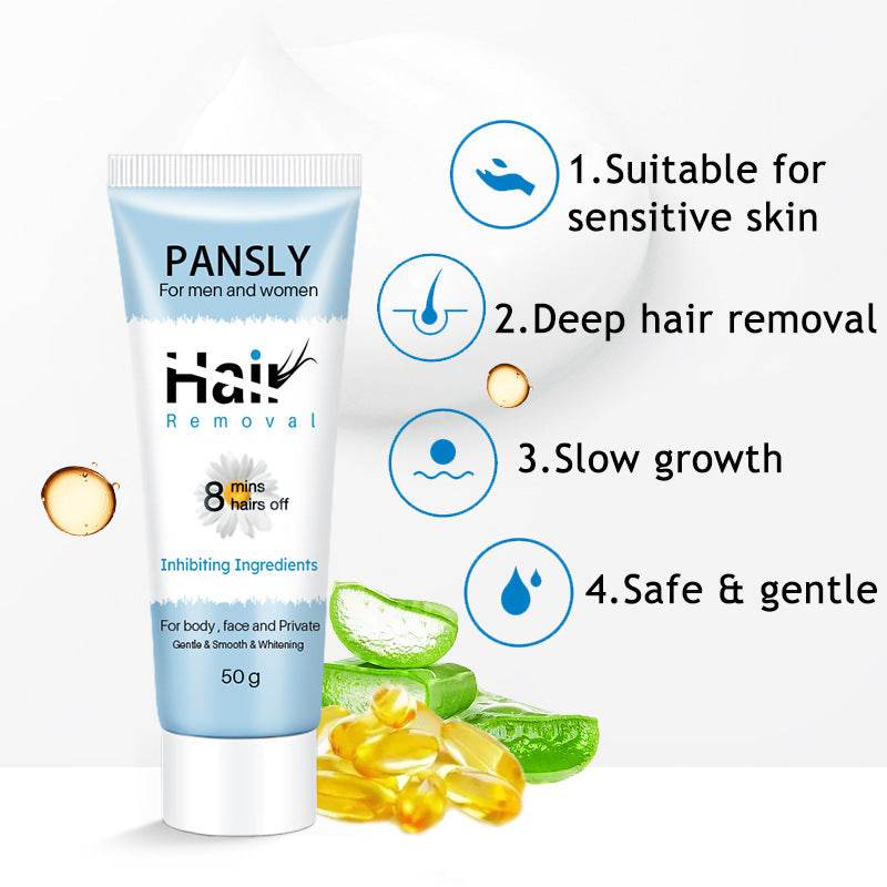Pansly Hair Removal Cream 50g leg Hair Armpit Hair Lip Hair - Mubimart
