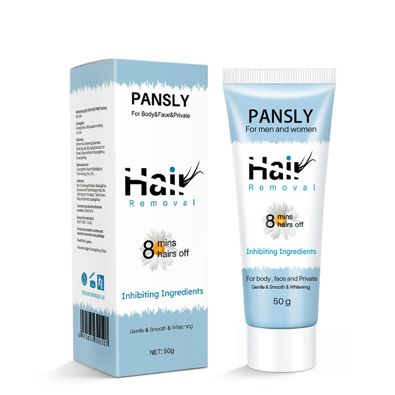 Pansly Hair Removal Cream 50g leg Hair Armpit Hair Lip Hair - Mubimart - Hair removal cream 