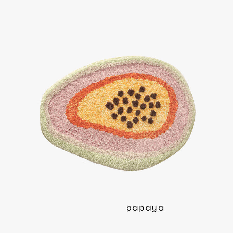 Papaya bathroom mat - Mubimart -  