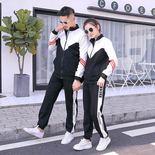 Parent-child Sportswear Mother-daughter Father-son Suit School Uniform - Mubimart