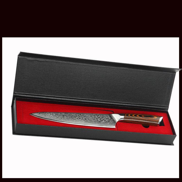 Pattern Steel Knife Damascus Knife Damascus Western Chef Sushi Knife - Mubimart