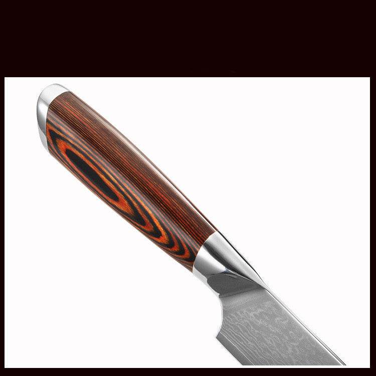Pattern Steel Knife Damascus Knife Damascus Western Chef Sushi Knife - Mubimart