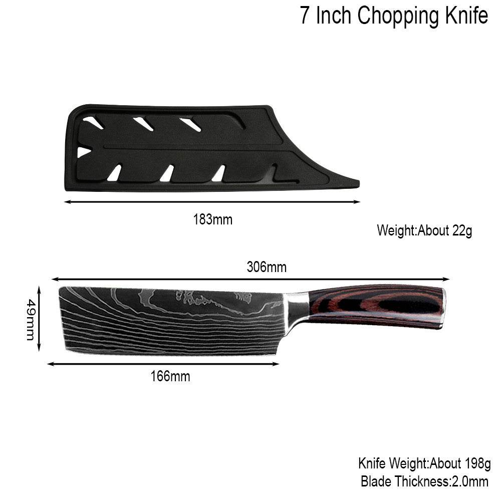 Peel Knife Universal Knife Kitchen Knife Chef Knife - Mubimart