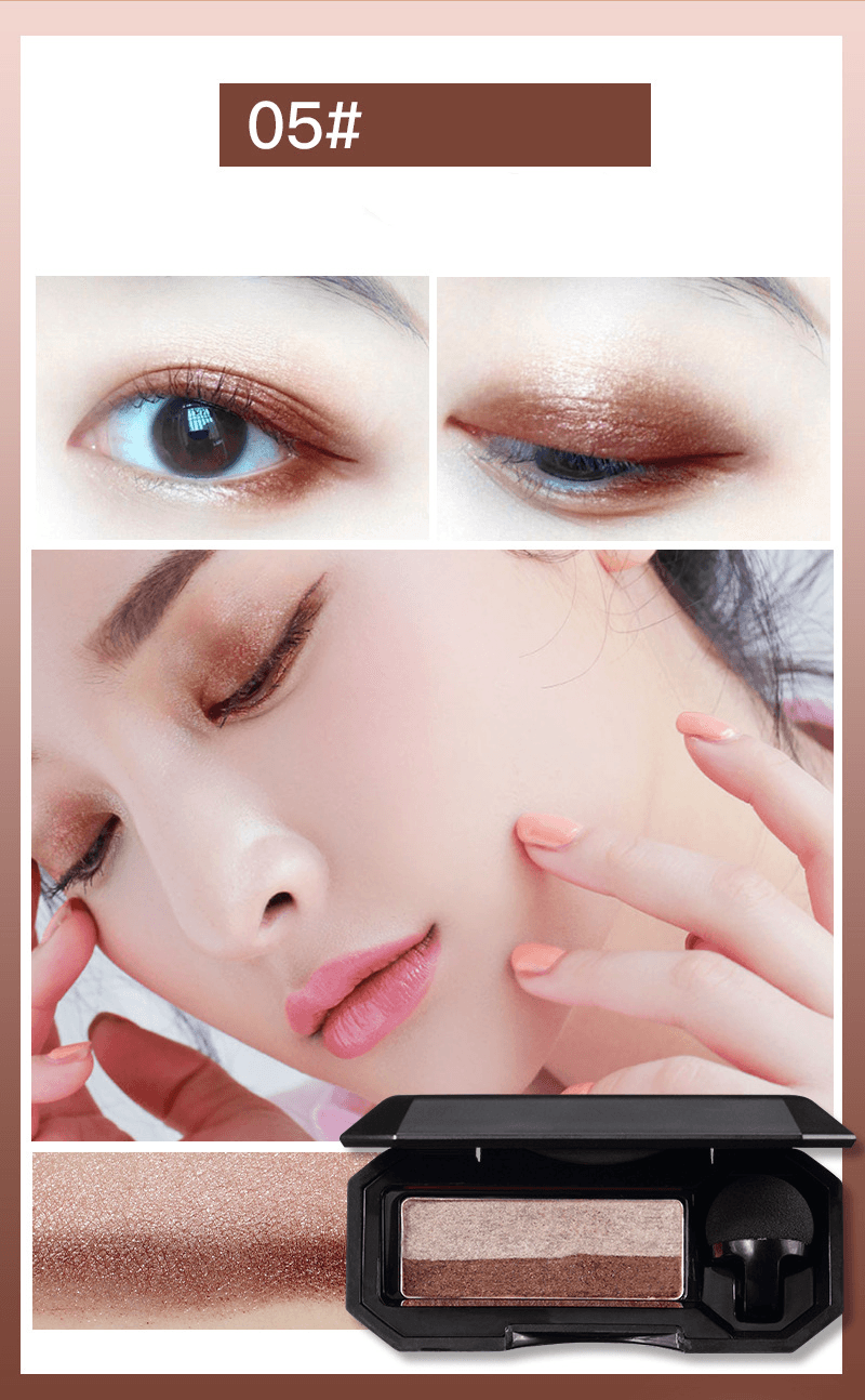 Perfect Dual-Color Eyeshadow - Mubimart