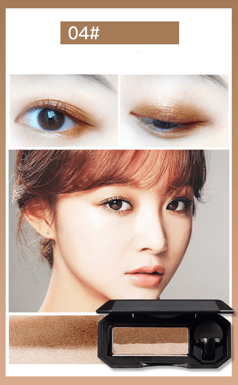 Perfect Dual-Color Eyeshadow - Mubimart