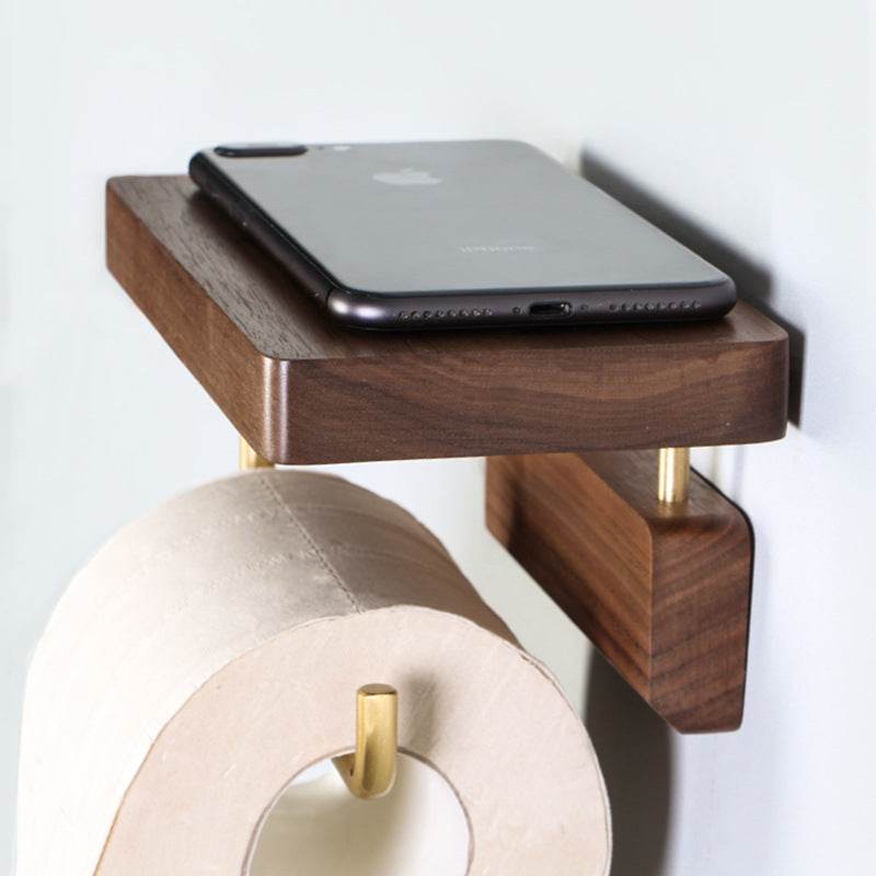 Perforated Toilet Paper Towel Holder Toilet Paper Holder - Mubimart