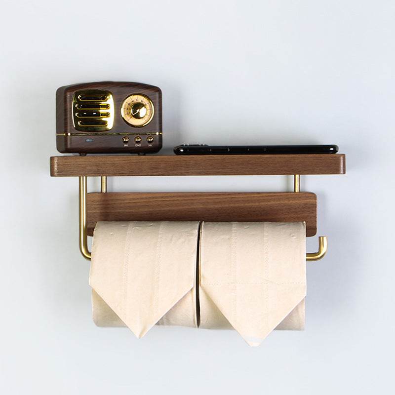 Perforated Toilet Paper Towel Holder Toilet Paper Holder - Mubimart