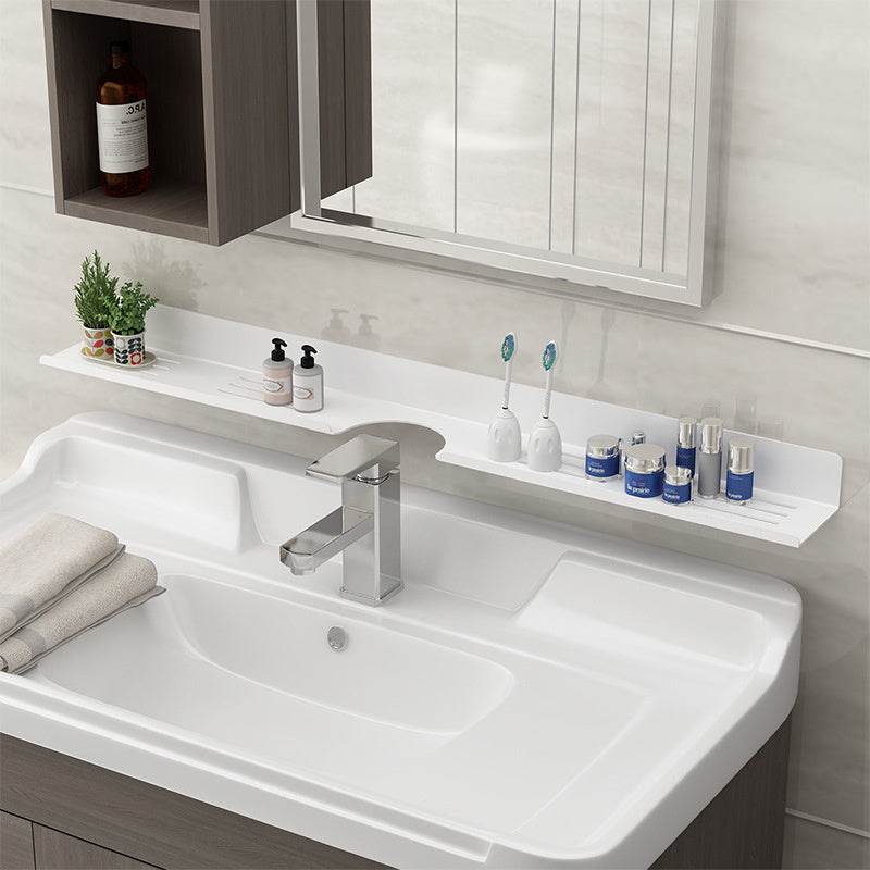 Perforation-free Bathroom Faucet Drainage Shelf - Mubimart