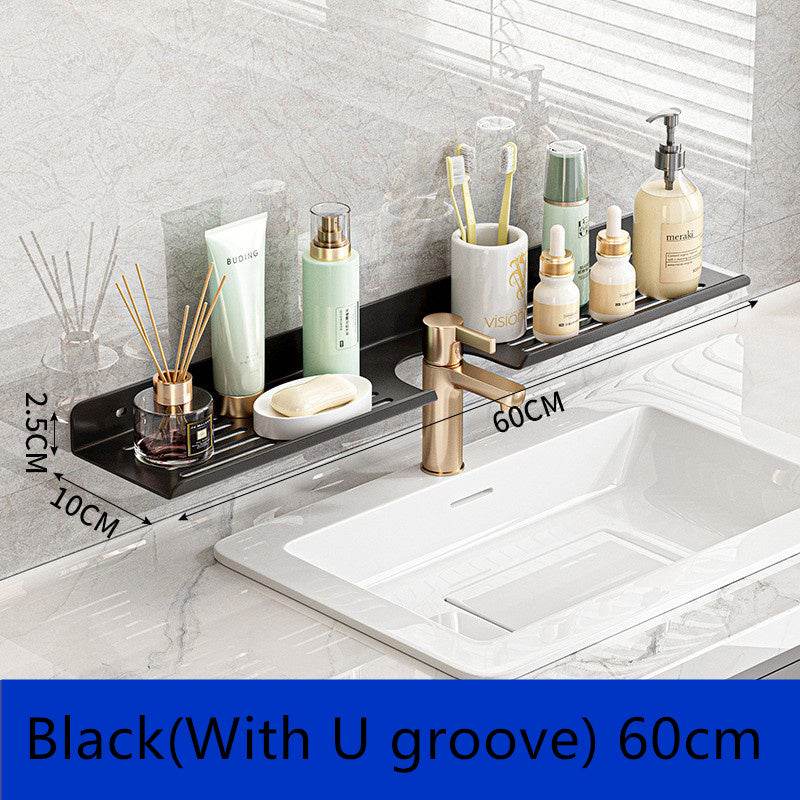 Perforation-free Bathroom Faucet Drainage Shelf - Mubimart