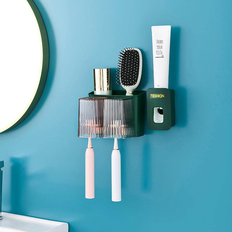 Perforation-free Toothbrush Shelf Shelf - Mubimart