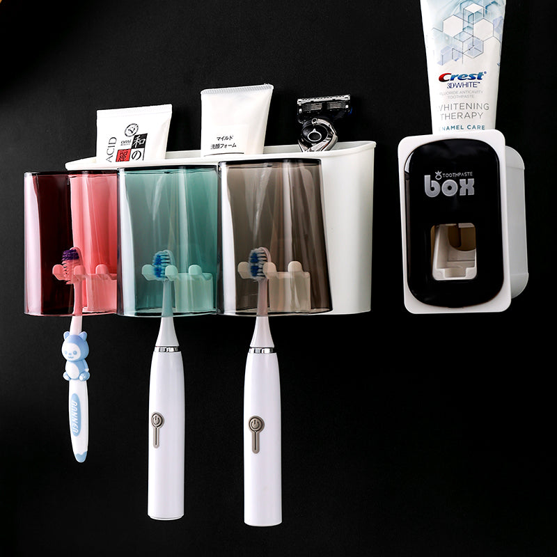 Perforation-free Toothbrush Shelf Shelf - Mubimart -  