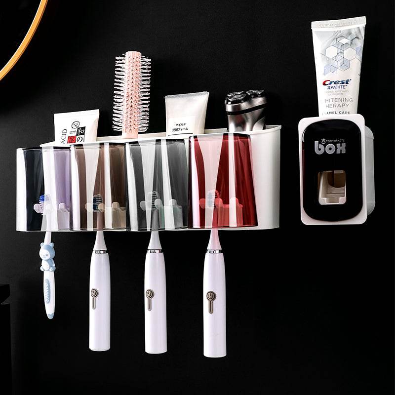 Perforation-free Toothbrush Shelf Shelf - Mubimart