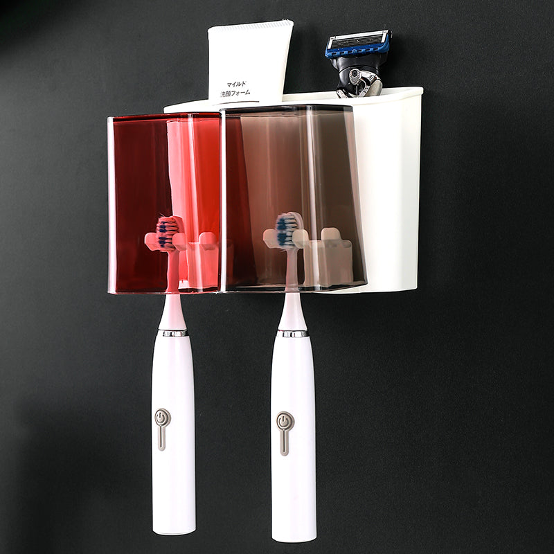 Perforation-free Toothbrush Shelf Shelf - Mubimart -  